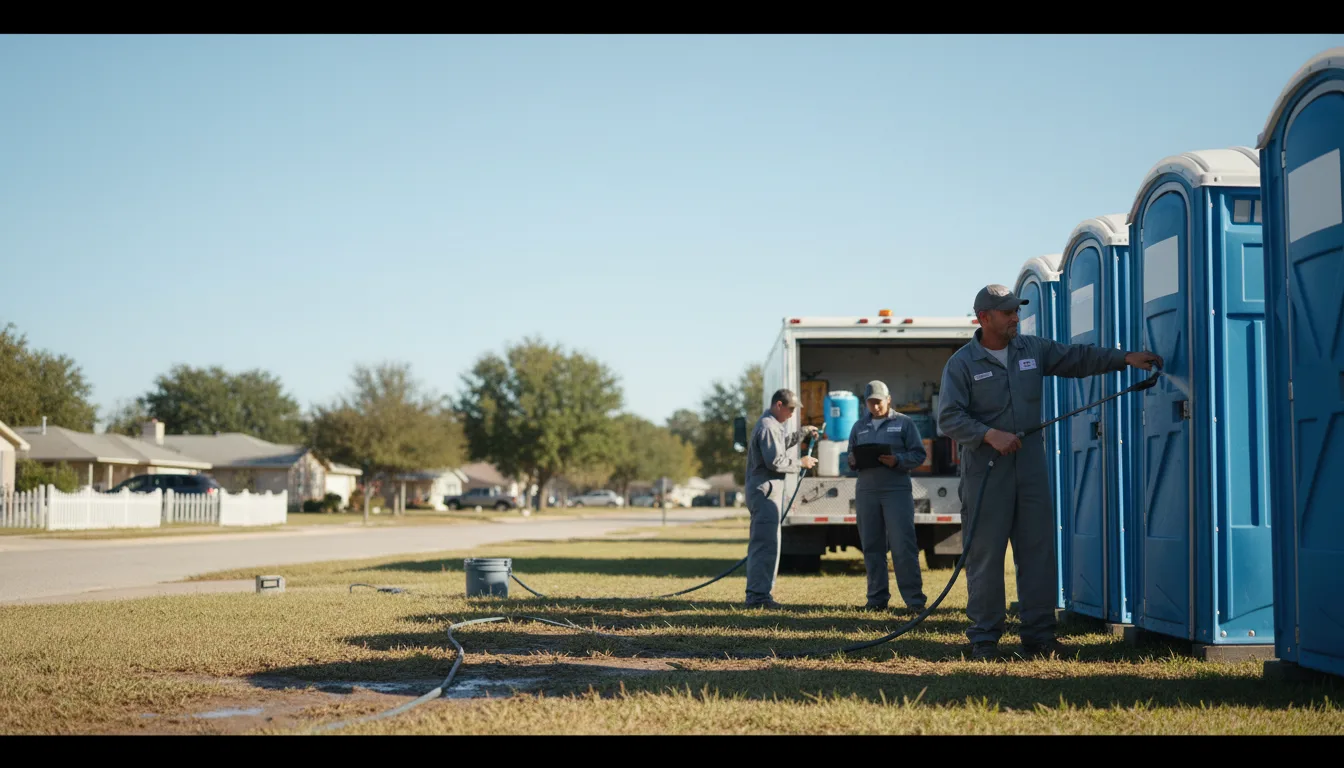 Long-Term Portable Toilet Rental in Chester, GA near me
